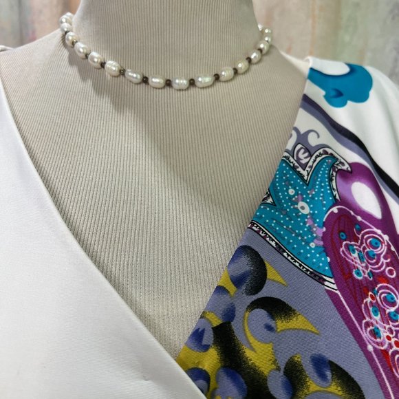 📌The Pyramid Collection Awesome Print Plus Size Maxi Dress w/ Elastic Waistline - Picture 3 of 14